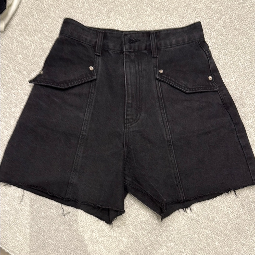 The Frankie Shop - small Black Denim Women's Shorts